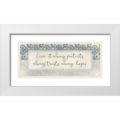 The Greatest 5 White Modern Wood Framed Art Print with Double Matting by Kimberly, Allen