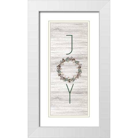 Farmhouse Christmas 10 White Modern Wood Framed Art Print with Double Matting by Kimberly, Allen