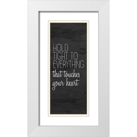 Love Always 4 White Modern Wood Framed Art Print with Double Matting by Kimberly, Allen