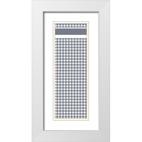 Homebody Panel White Modern Wood Framed Art Print with Double Matting by Kimberly, Allen