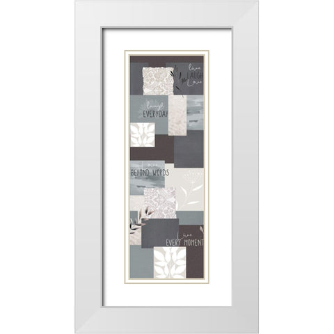 Love Beyond Panel White Modern Wood Framed Art Print with Double Matting by Allen, Kimberly