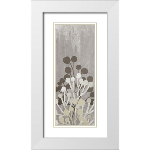 Garden 2 White Modern Wood Framed Art Print with Double Matting by Allen, Kimberly