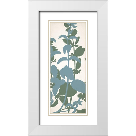 Grow 2 White Modern Wood Framed Art Print with Double Matting by Allen, Kimberly