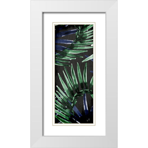 In the Jungle 2 White Modern Wood Framed Art Print with Double Matting by Allen, Kimberly