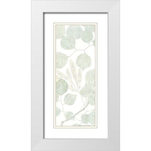 Soft Green 2 White Modern Wood Framed Art Print with Double Matting by Allen, Kimberly