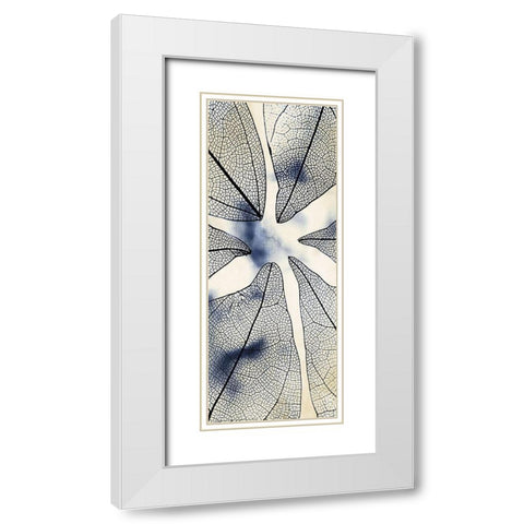 Transparent 1 White Modern Wood Framed Art Print with Double Matting by Allen, Kimberly
