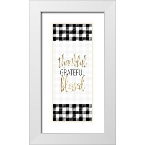 Little Moments 6 White Modern Wood Framed Art Print with Double Matting by Allen, Kimberly