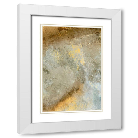 Surface 2 White Modern Wood Framed Art Print with Double Matting by Allen, Kimberly