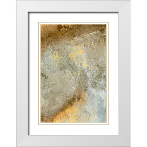 Surface 2 White Modern Wood Framed Art Print with Double Matting by Allen, Kimberly