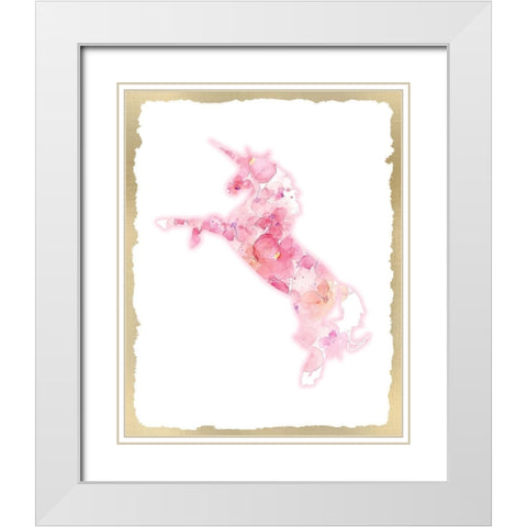 Never Let Go 3 White Modern Wood Framed Art Print with Double Matting by Kimberly, Allen