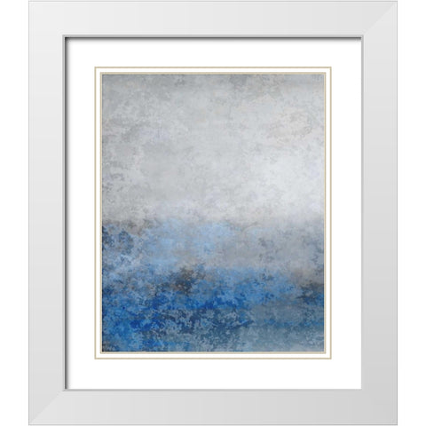 Into the Sea 1 White Modern Wood Framed Art Print with Double Matting by Allen, Kimberly