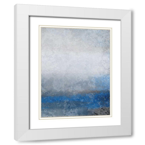Into the Sea 2 White Modern Wood Framed Art Print with Double Matting by Allen, Kimberly