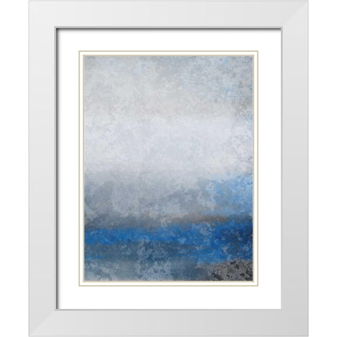 Into the Sea 2 White Modern Wood Framed Art Print with Double Matting by Allen, Kimberly