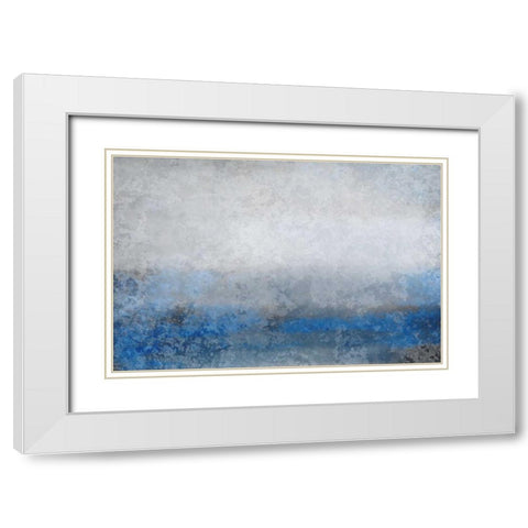 Into the Sea 3 White Modern Wood Framed Art Print with Double Matting by Allen, Kimberly