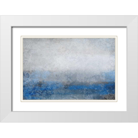 Into the Sea 3 White Modern Wood Framed Art Print with Double Matting by Allen, Kimberly