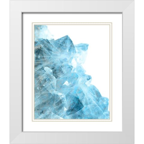 My Gem 3 White Modern Wood Framed Art Print with Double Matting by Kimberly, Allen