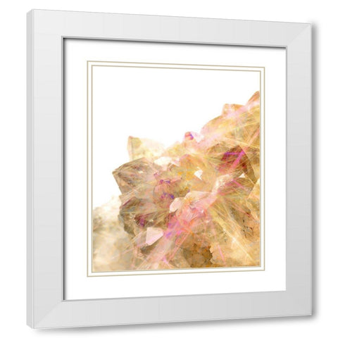 My Gem 1 White Modern Wood Framed Art Print with Double Matting by Kimberly, Allen