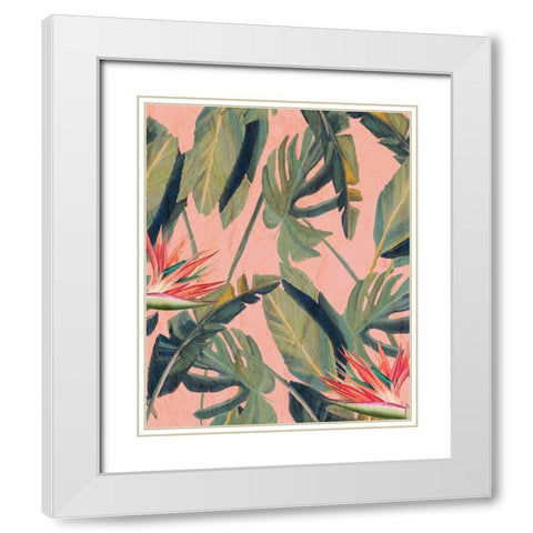 Bright Side 2 White Modern Wood Framed Art Print with Double Matting by Kimberly, Allen
