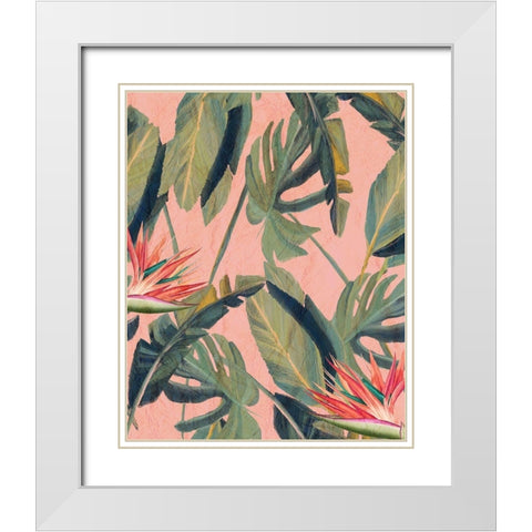 Bright Side 2 White Modern Wood Framed Art Print with Double Matting by Kimberly, Allen