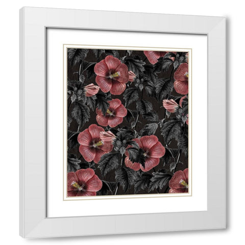 Today 2 White Modern Wood Framed Art Print with Double Matting by Kimberly, Allen