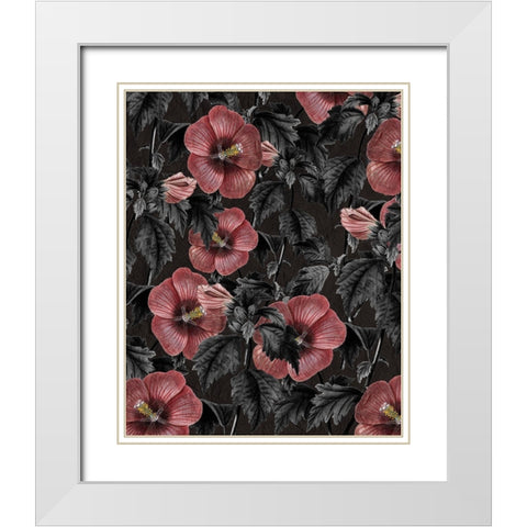 Today 2 White Modern Wood Framed Art Print with Double Matting by Kimberly, Allen