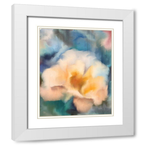 Bloomed 2 White Modern Wood Framed Art Print with Double Matting by Kimberly, Allen