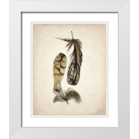 Natural 1 White Modern Wood Framed Art Print with Double Matting by Kimberly, Allen