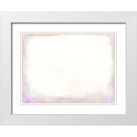 Colorful Spring 6 White Modern Wood Framed Art Print with Double Matting by Kimberly, Allen