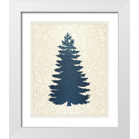 Christmas Luxe 5 White Modern Wood Framed Art Print with Double Matting by Kimberly, Allen