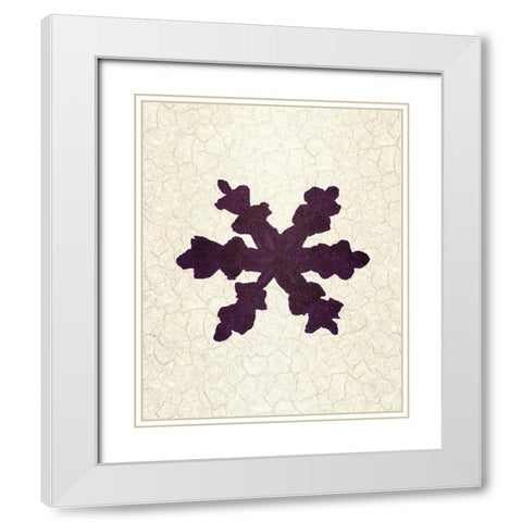 Christmas Luxe 11 White Modern Wood Framed Art Print with Double Matting by Kimberly, Allen