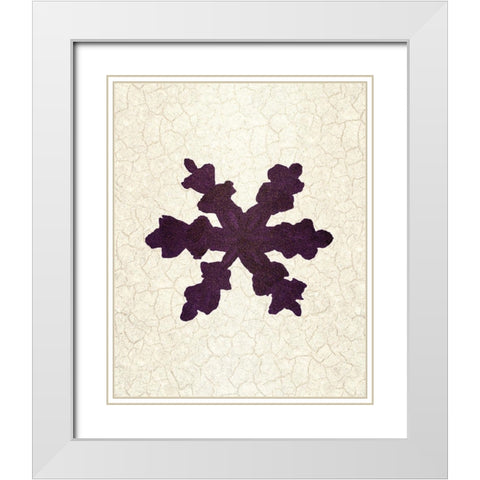 Christmas Luxe 11 White Modern Wood Framed Art Print with Double Matting by Kimberly, Allen
