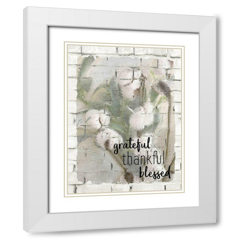 Farm Life 4 White Modern Wood Framed Art Print with Double Matting by Kimberly, Allen