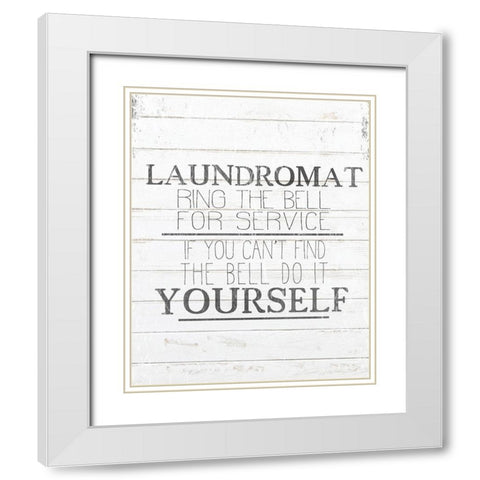 Do It Yourself White Modern Wood Framed Art Print with Double Matting by Kimberly, Allen