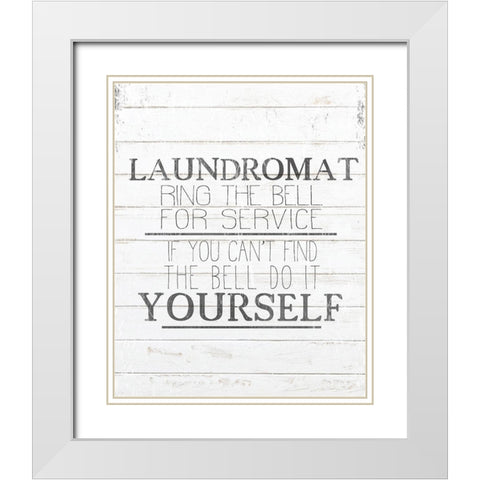 Do It Yourself White Modern Wood Framed Art Print with Double Matting by Kimberly, Allen