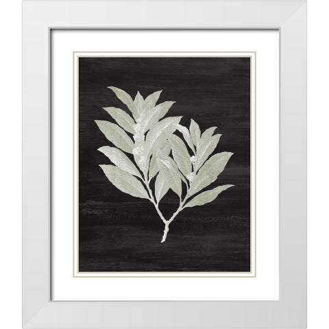 On the Board 1 White Modern Wood Framed Art Print with Double Matting by Kimberly, Allen