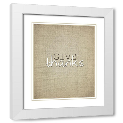 For He is Good 1 White Modern Wood Framed Art Print with Double Matting by Kimberly, Allen