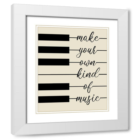 Make Your Own White Modern Wood Framed Art Print with Double Matting by Kimberly, Allen