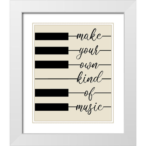 Make Your Own White Modern Wood Framed Art Print with Double Matting by Kimberly, Allen