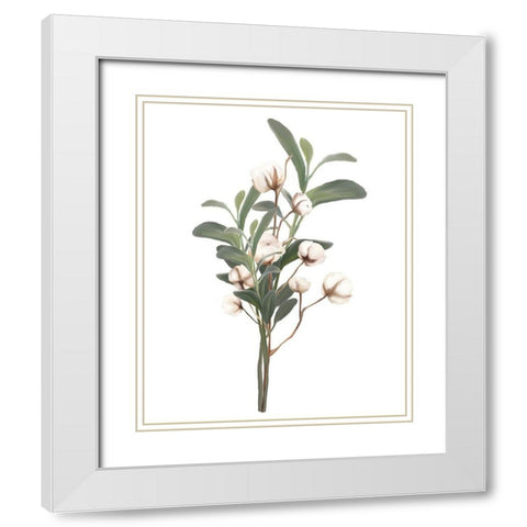 Homebody 11 White Modern Wood Framed Art Print with Double Matting by Kimberly, Allen