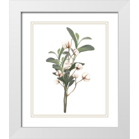 Homebody 11 White Modern Wood Framed Art Print with Double Matting by Kimberly, Allen