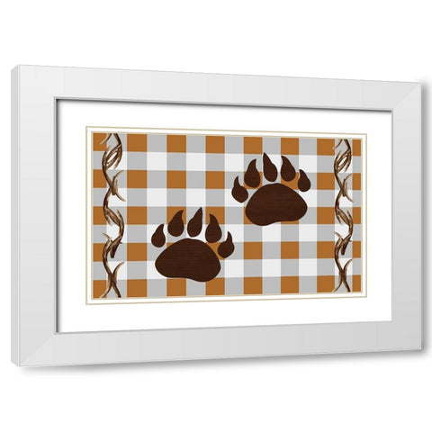 In the Woods 1 White Modern Wood Framed Art Print with Double Matting by Kimberly, Allen