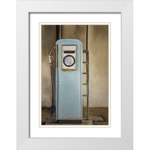 Filling Up White Modern Wood Framed Art Print with Double Matting by Kimberly, Allen
