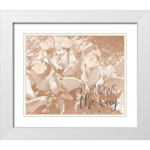 Follow Your Soul 2 White Modern Wood Framed Art Print with Double Matting by Kimberly, Allen