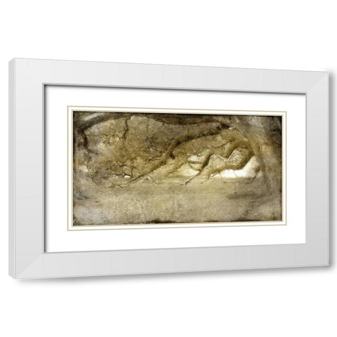 Evergreen White Modern Wood Framed Art Print with Double Matting by Allen, Kimberly