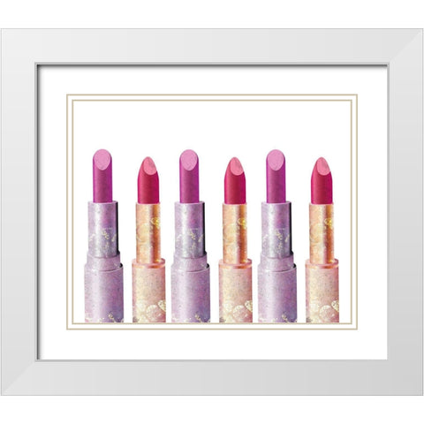 Confidence 2 White Modern Wood Framed Art Print with Double Matting by Kimberly, Allen