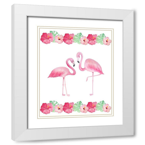 Homemade Pink 2 White Modern Wood Framed Art Print with Double Matting by Kimberly, Allen