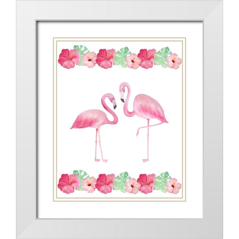 Homemade Pink 2 White Modern Wood Framed Art Print with Double Matting by Kimberly, Allen