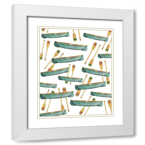 Exploring 5 White Modern Wood Framed Art Print with Double Matting by Kimberly, Allen