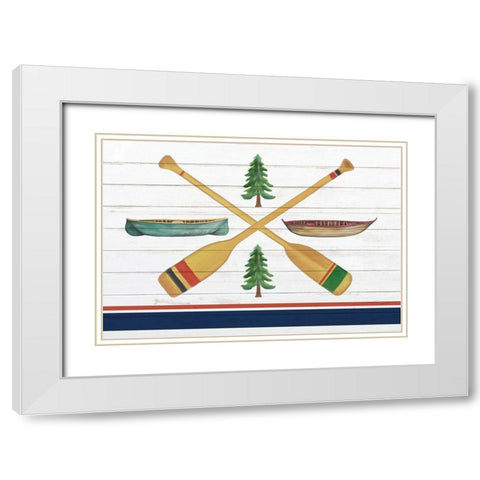 Exploring 7 White Modern Wood Framed Art Print with Double Matting by Kimberly, Allen