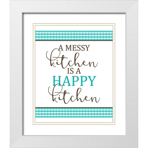 Home Ranch 2 White Modern Wood Framed Art Print with Double Matting by Kimberly, Allen